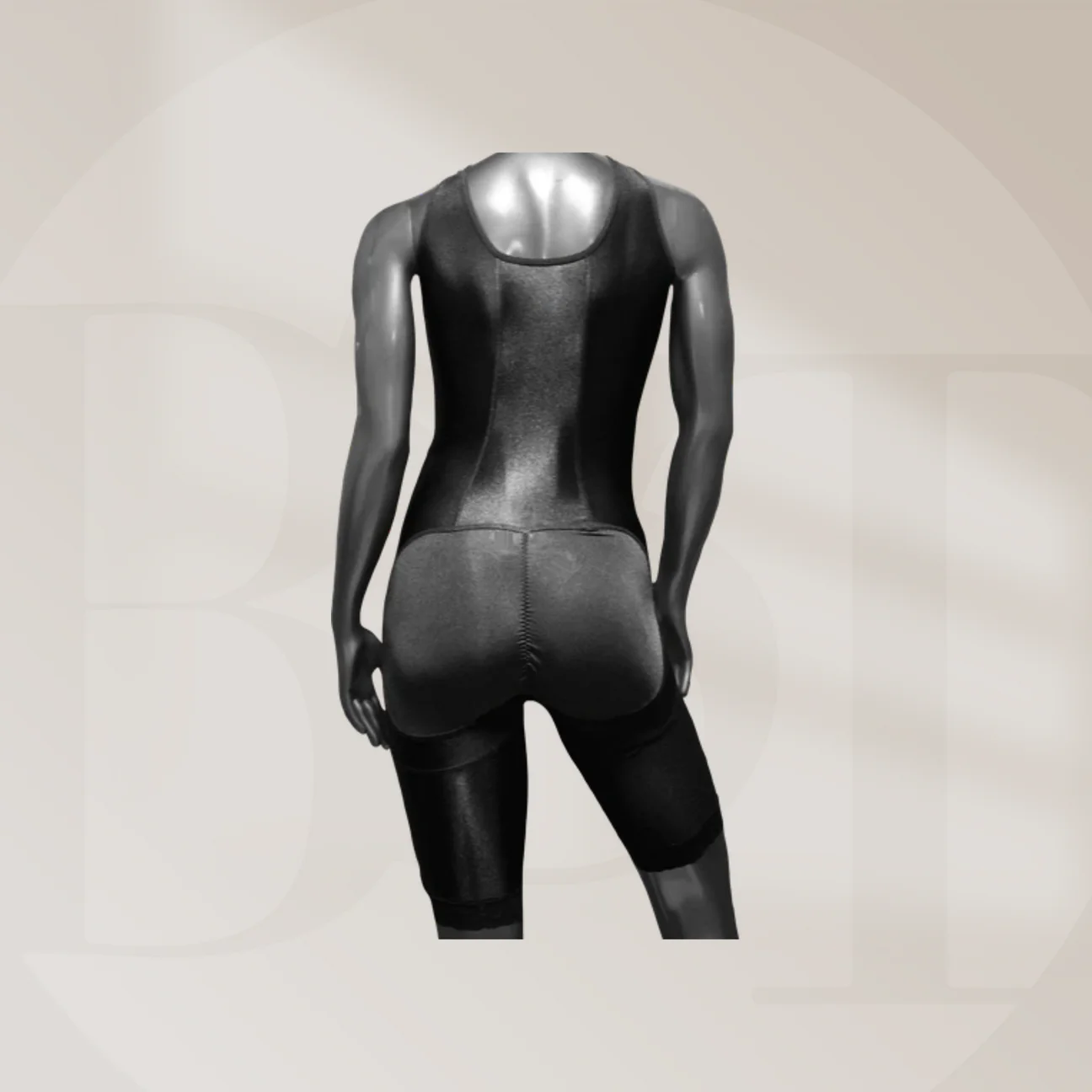 Faja de baja compresión 664A | Por encima de la rodilla | Doble cremallera lateral - Image 2