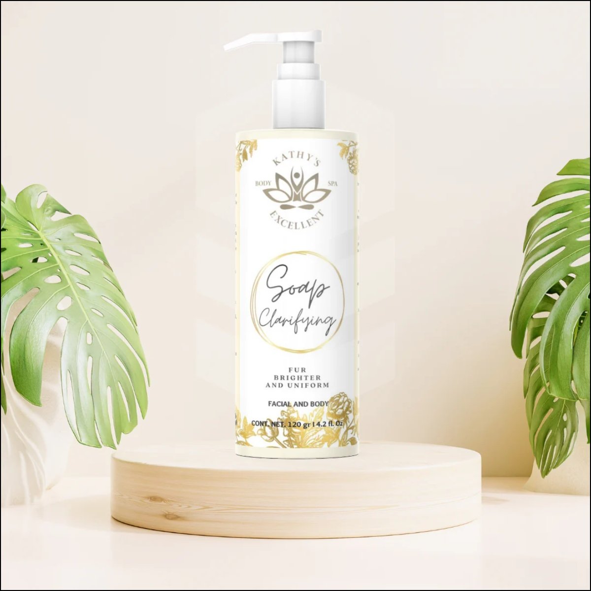 Jabón Facial y Corporal Aclarante (120 g)