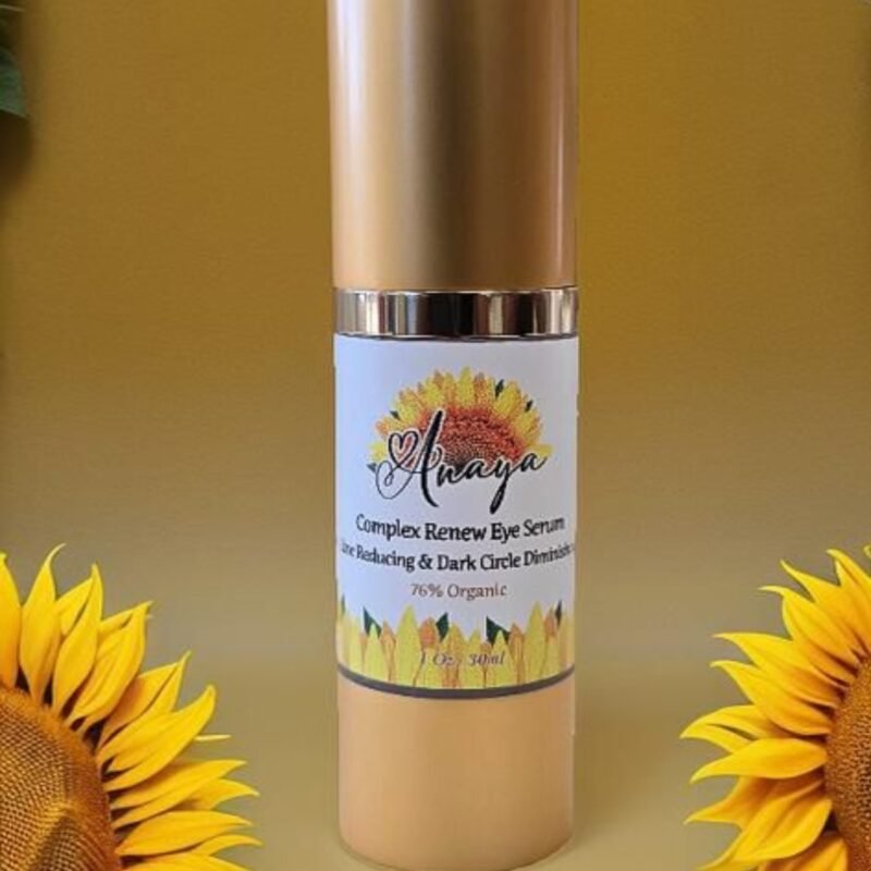 Anaya Complex Renew Eye Serum – Gel Iluminador de Ojos 76% Orgánico